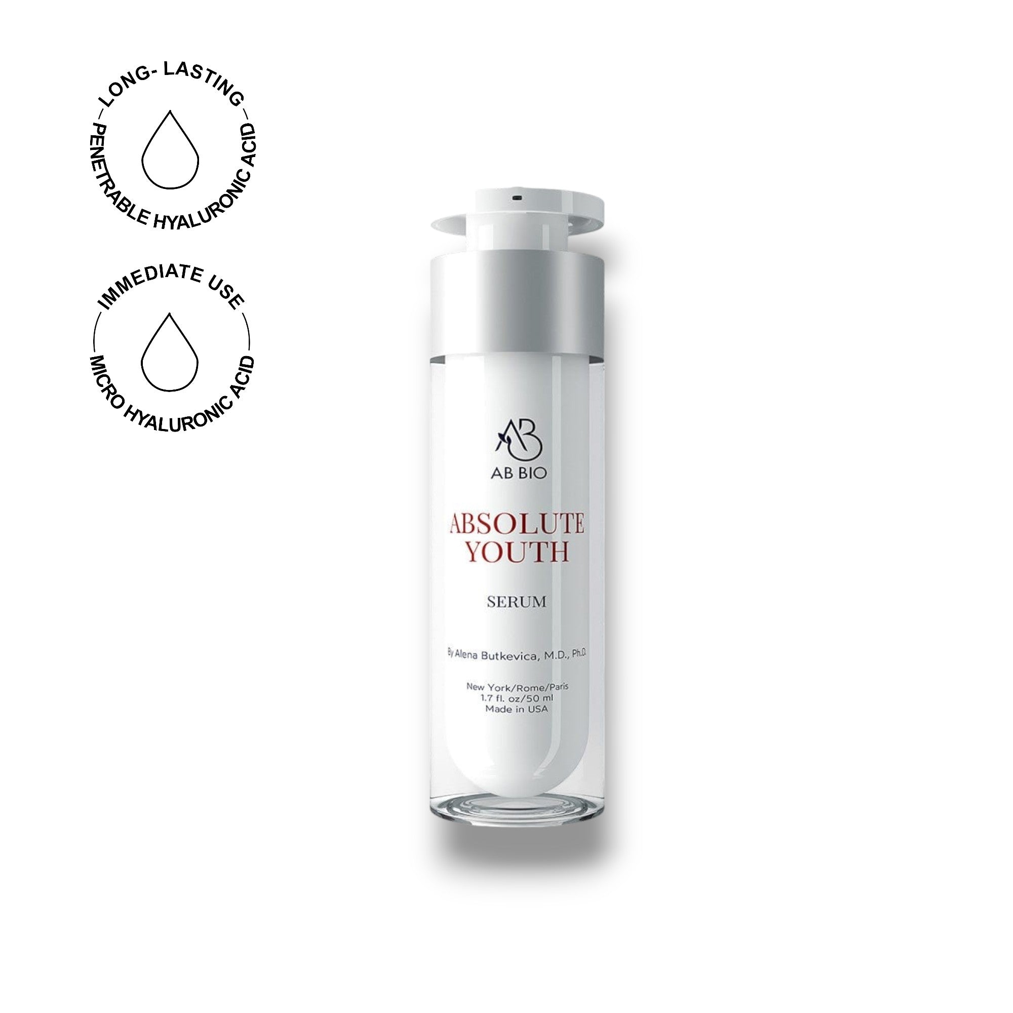 ABSOLUTE YOUTH SERUM for Women–Smoothing and Anti-Aging