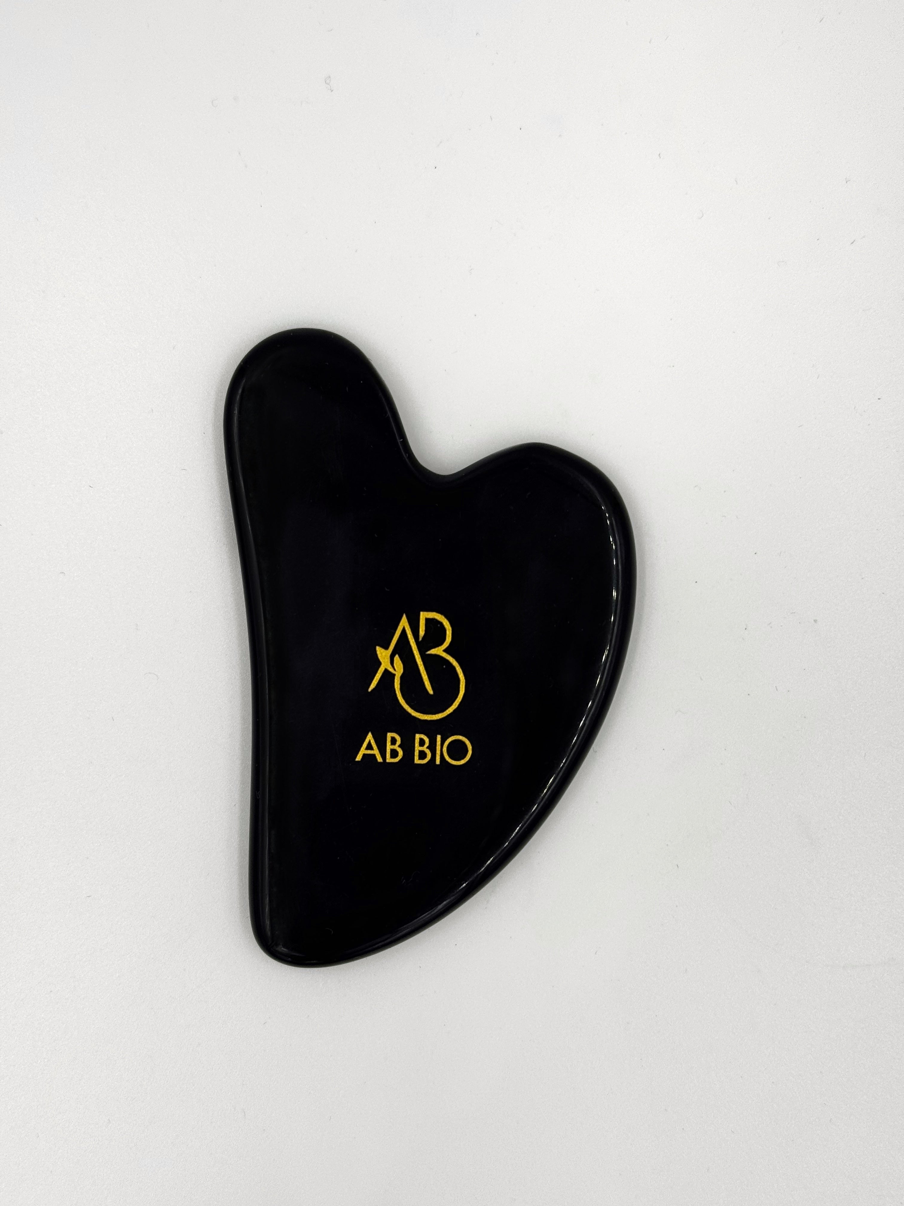 Black Obsidian Gua Sha Facial and Neck Stone